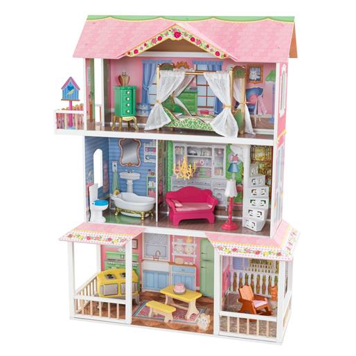 Деревянный дом для Барби "Карамельная Саванна" (Sweet Savannah) с мебелью